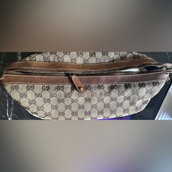 2005 Pelham Supreme Canvas/ Leather/ Antiqued Horsebit Gold & Sherry WEB Strap - Picture 13 of 14